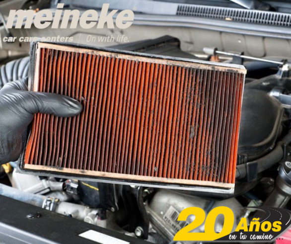 El filtro del aire es vital para el motor de tu vehículo ? - Meineke